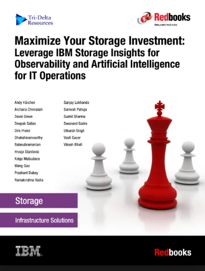 Maximizing Your Storage Investment Redbook cover