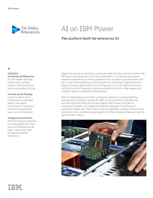 AI on IBM Power guide